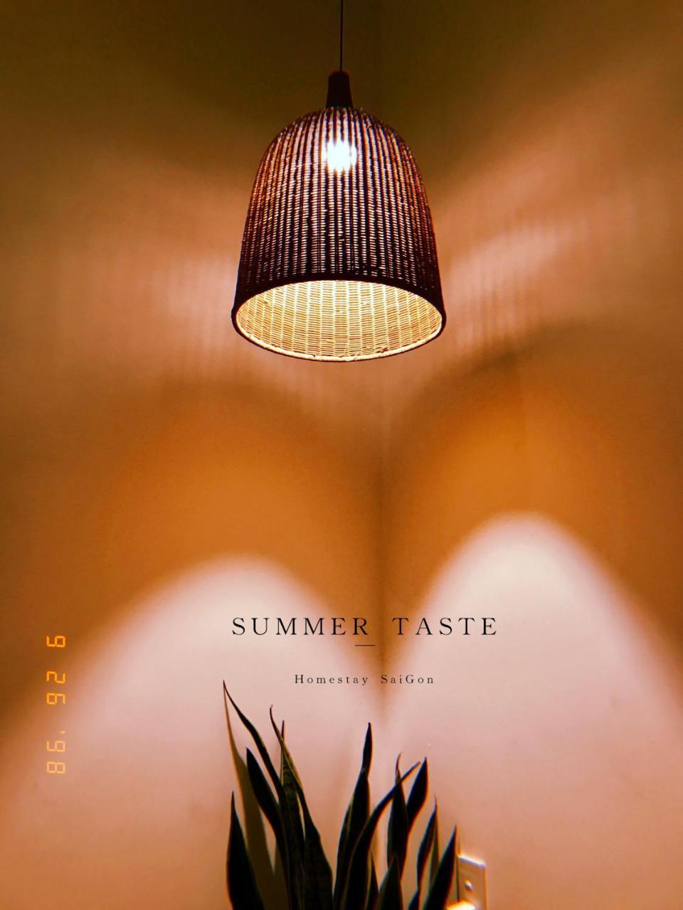 Summer Taste Homestay Ho-Chi-Minh-Stadt Exterior foto